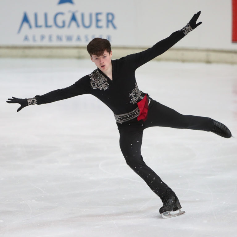 McAllister Top Ten At Halloween Cup Ice Skating Ireland