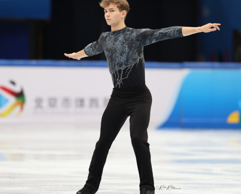 Dillon Judge Competing His Free Skating