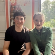 Photo of Irish ice dancers Anna Waugh and Matthew Jacoby